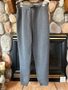 BenBen Women's Gray Fleece Jogger Sweatpants, Size XL (34" Waist), NWT